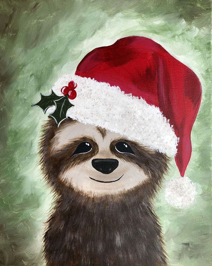 holiday-sloth