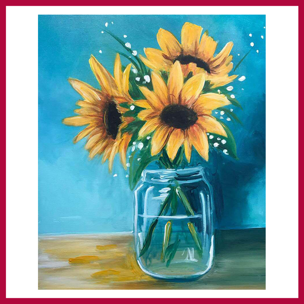 sunflowers-in-a-glass